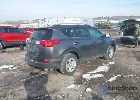 2014 Toyota Rav4 Le z USA, uszkodzony, nr VIN 2T3BFREV0EW137605
